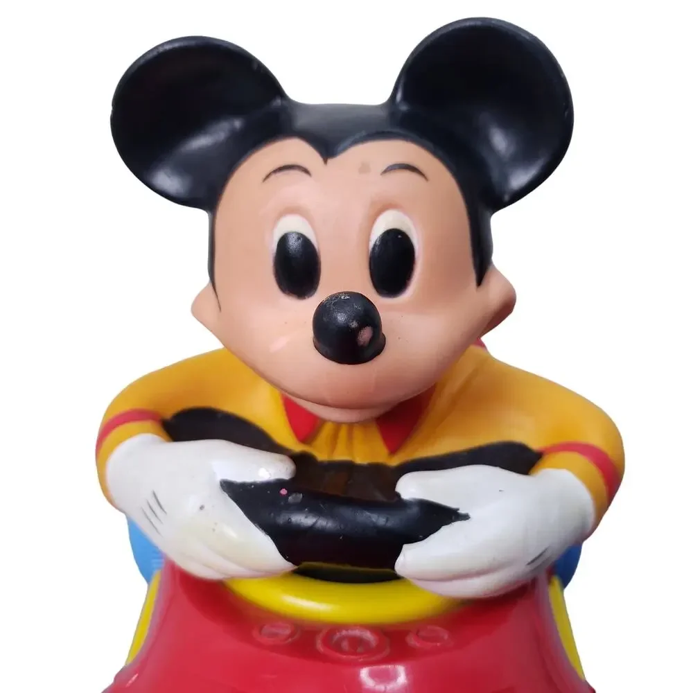 Vintage 1973 Kohner Pull-Mees Mickey Mouse Car No. 701 Missing String